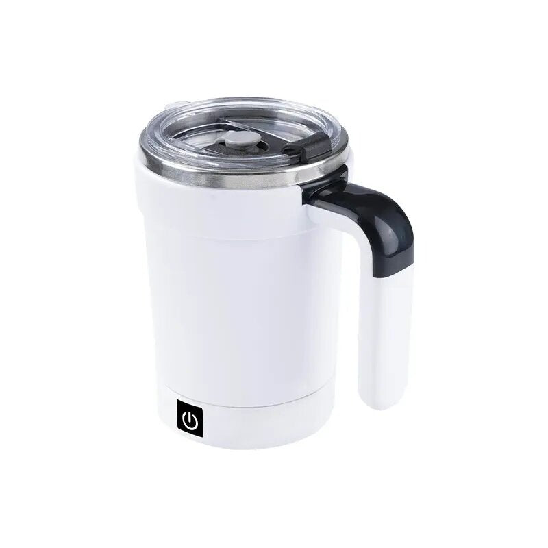 Automatic magnetic stirring mug