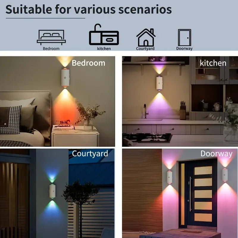 RGB LED Night Light with Motion Sensor