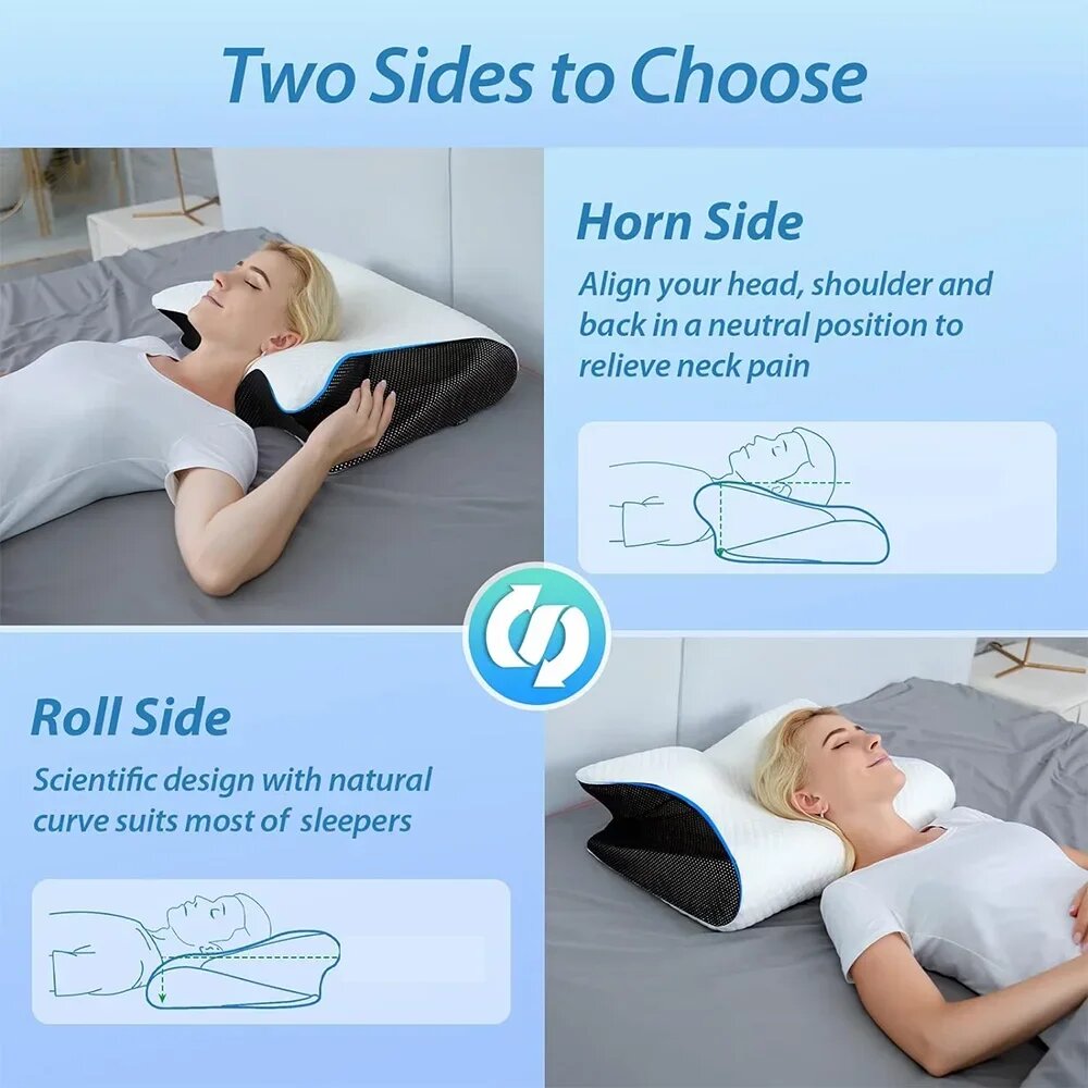 Memory foam pillow