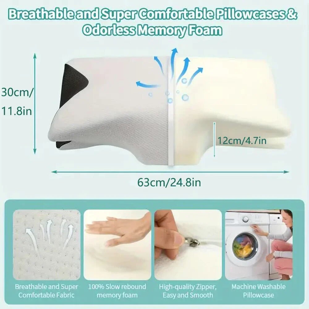 Memory foam pillow