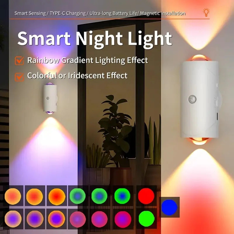 RGB LED Night Light with Motion Sensor