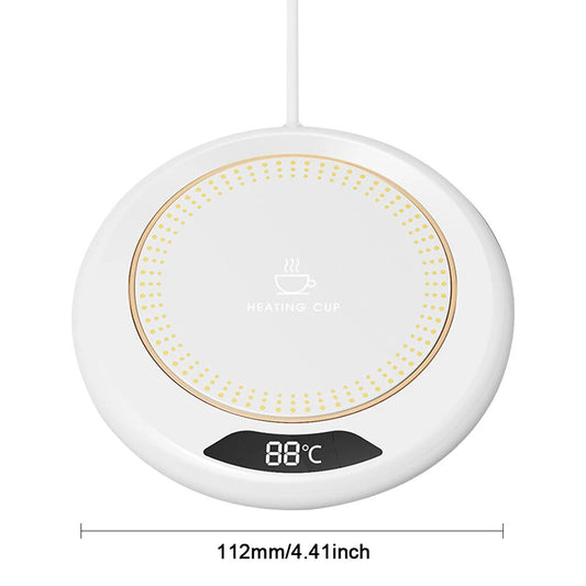 Cup warmer with USB port