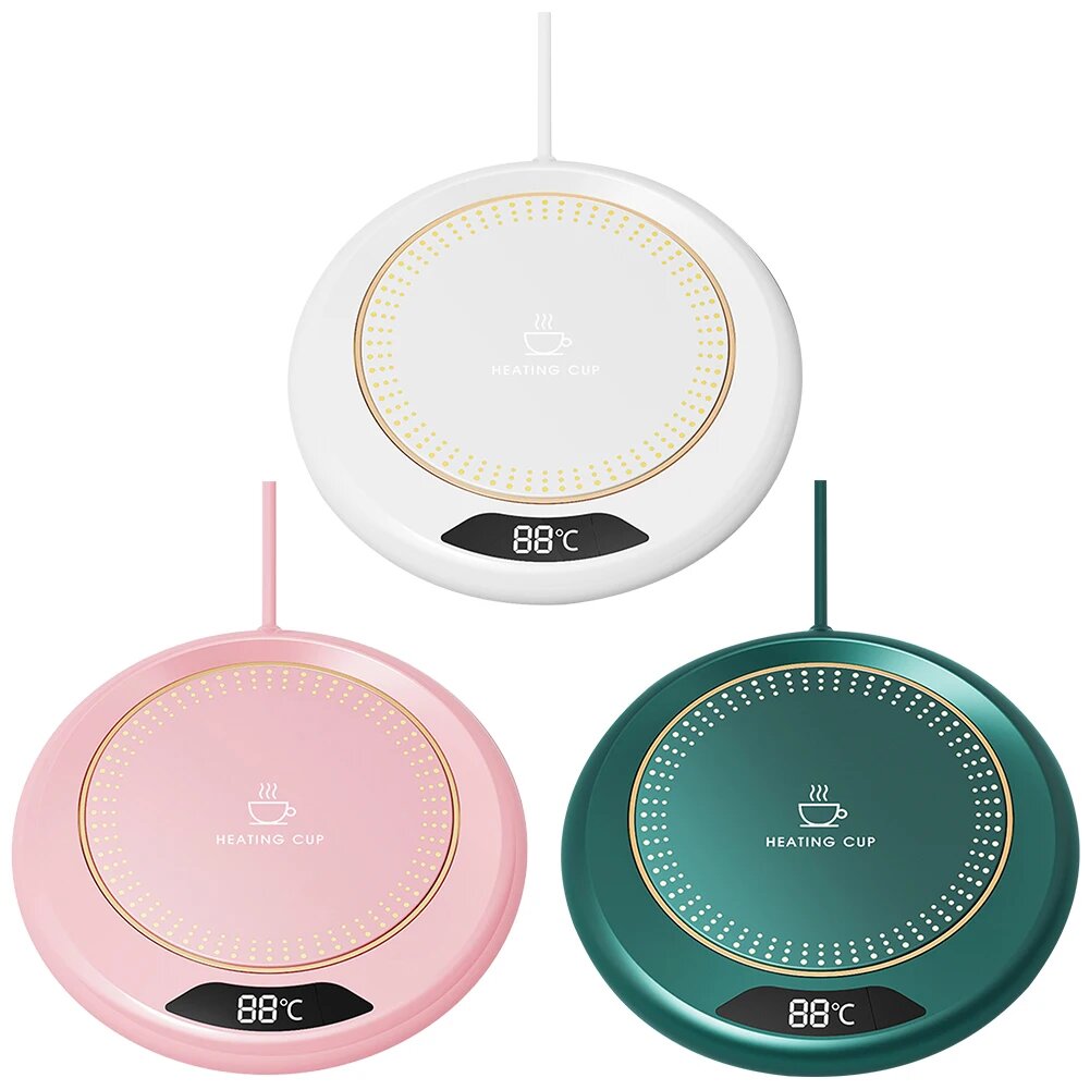 Cup warmer with USB port