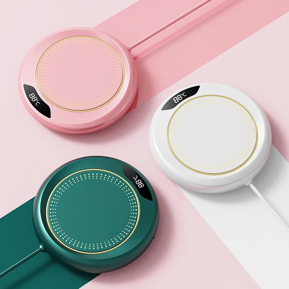 Cup warmer with USB port