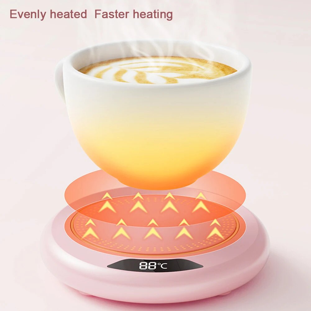 Cup warmer with USB port